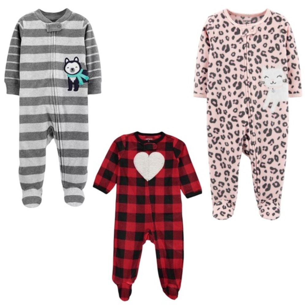 CARTERS BABY COVERALL BUNDLE NWOT